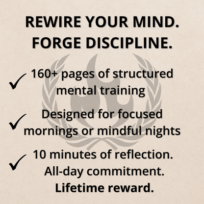 Amor Fati Challenge — 30-Day Stoic Self-Mastery Journal